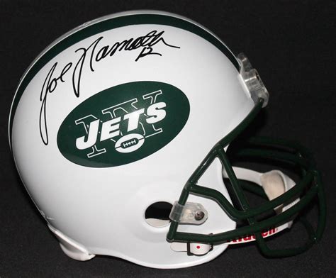 Joe Namath Signed Jets Full-Size Helmet (GTSM) | Pristine Auction