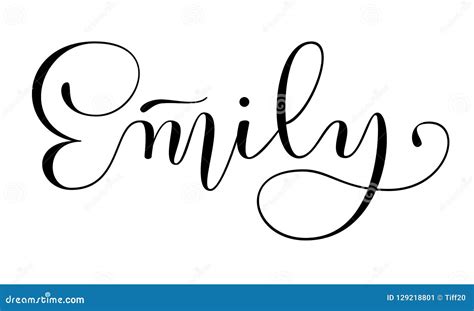 Name Emily Stock Illustrations – 34 Name Emily Stock Illustrations, Vectors & Clipart - Dreamstime