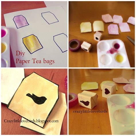 Tea party-Diy paper tea bags