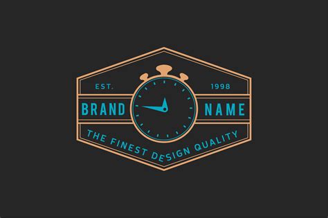 Watch Retro Vintage Logo Graphic by Bitmate Studio · Creative Fabrica