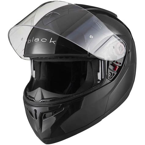 Black Optimus Solid Black Flip Up Front Motorcycle Helmet Motorbike Crash Bike | eBay