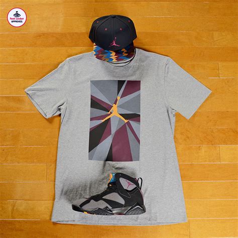 Air Jordan 7 Bordeaux Apparel Hook Ups | SportFits.com