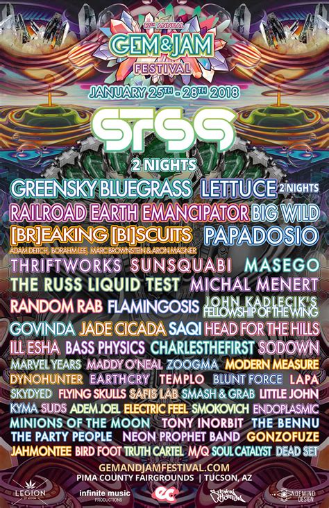 Gem & Jam Festival Adds Papadosio, Sunsquabi and More