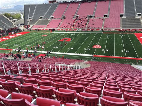 Rice Eccles Stadium Utah Seat Map