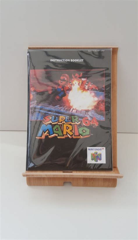 N64 Replacement Box, Manual & Tray - Super Mario 64 NO GAME included ...