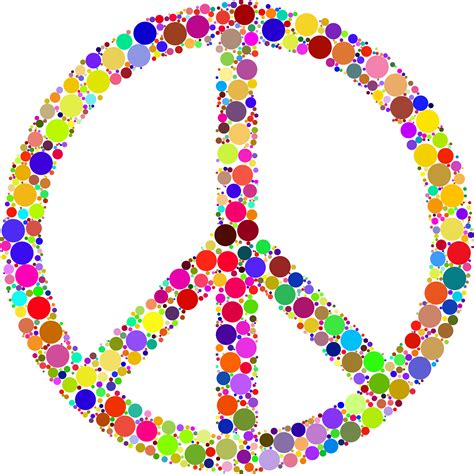 Colorful Peace Signs - ClipArt Best