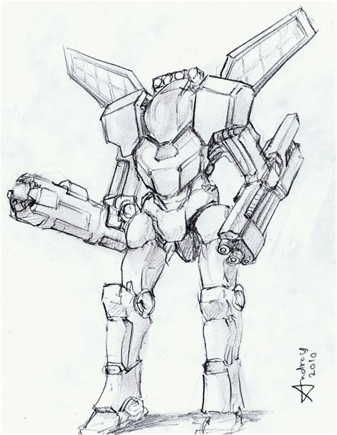 Awesome Robot Drawings Robot soldier by wyn83 - Robot Models