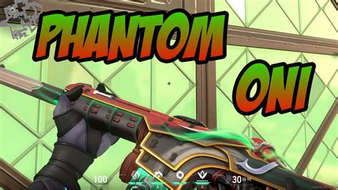 ONI PHANTOM SKIN GAMEPLAY - VALORANT ONI COLLECTION - YouTube