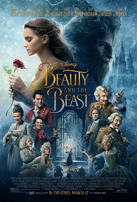 Beauty and the Beast Movie Poster | Golden Globes Clip | Emma Watson