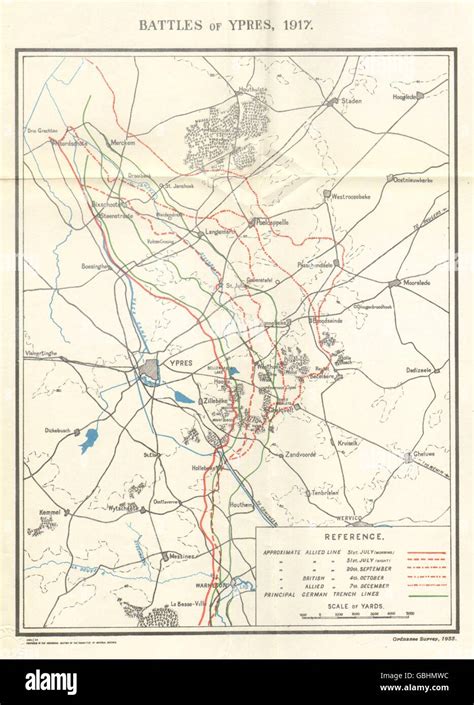 Battle Of Ypres Map