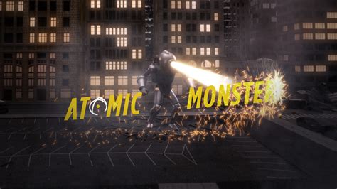 Atomic Monster - Stop Motion - Poke The Bear