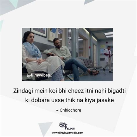 Chhichhore movie dialogues | Movie dialogues, Bollywood quotes ...