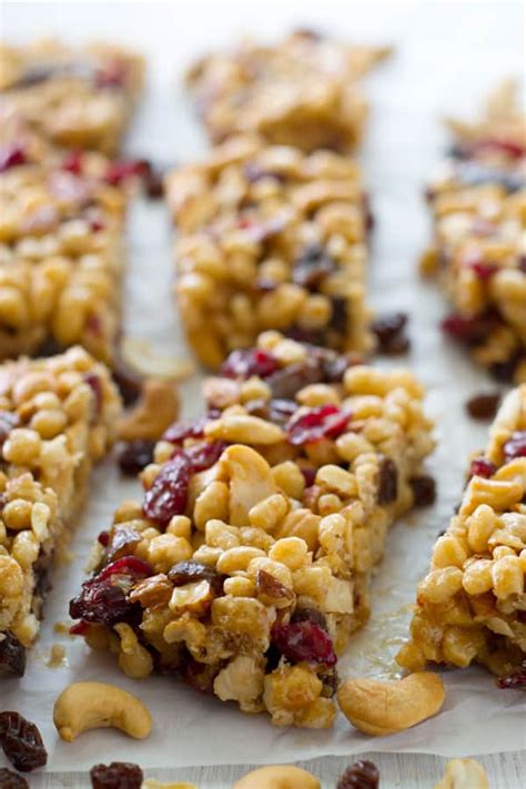 No-Bake Fruit n Nut Snack Bars