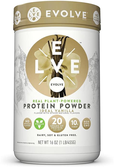 Evolve Protein Powder, Ideal Vanilla, 20g Protein, 1 Pound - Walmart.com - Walmart.com