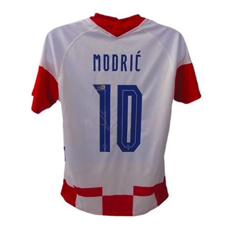 Buy Luka Modric Authentic Signed 2020-21 Croatia Jersey!