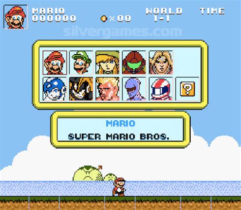 Super Mario Crossover 2 - Play Online on SilverGames 🕹️