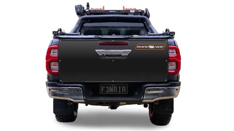 Suitable for Toyota HiLux (2015+) & Rugged X & Rogue (pre-2020) - Rear - Rhinohide