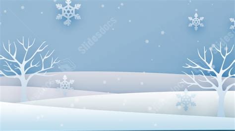 Snowflake Ice Crystal Branches Powerpoint Background For Free Download ...