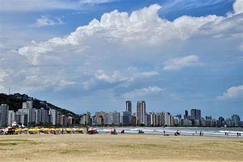 Itararé Beach in São Vicente near Santos, Brazil - Encircle Photos