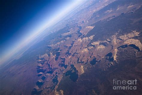 Sunrise Aerial View Of The Grand Canyon Photograph by Glenn Young