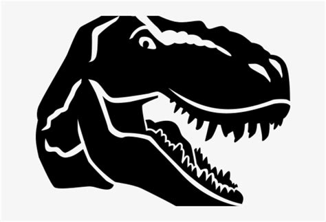 T-Rex Dinosaur Cut Out Wall Decor Silhouette Metal Sign ...