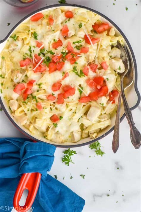 Alfredo Chicken Casserole - Simple Joy