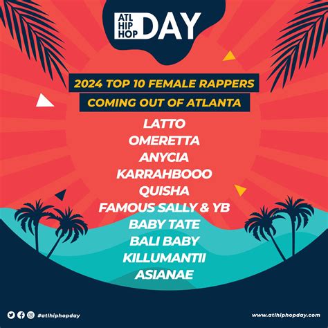 Top 10 Female Rappers Coming out of Atlanta - ATL HIP HOP DAY