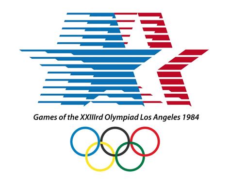 logo olympics 1984 - Adam Reid