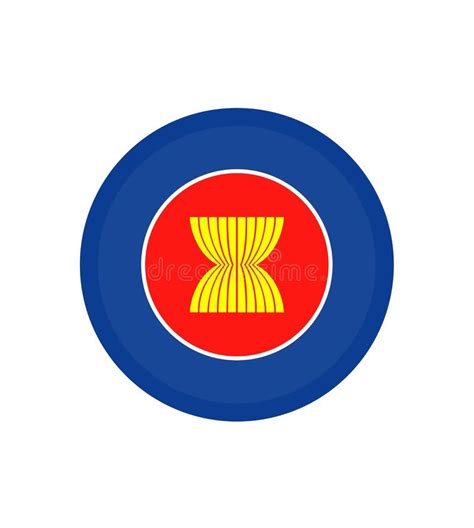 ASEAN Flag Vector. Original and Simple Asean Economic Community Flag ...