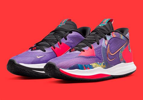 Nike Kyrie Low 5 Black Action Grape Crimson DJ6012-002 | Slapperz Kick