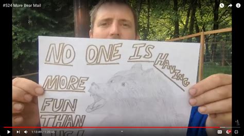 bear looks legit TERRIFIED : r/owenbenjamin