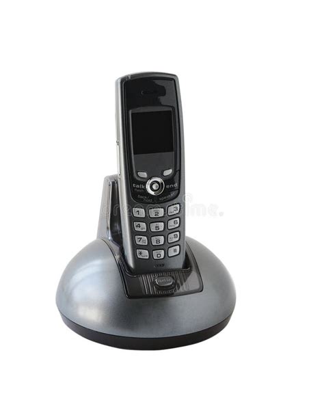 Cordless Phone stock photo. Image of wireless, hand, closeup - 5122440