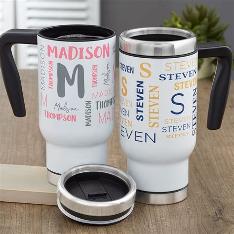 Personalized Coffee Travel Mugs