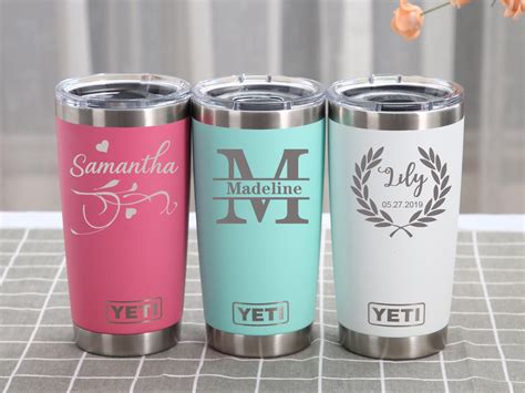 Personalized Yeti Tumbler Custom Yeti Rambler Insulated Yeti | Etsy | Personalized yeti tumblers ...