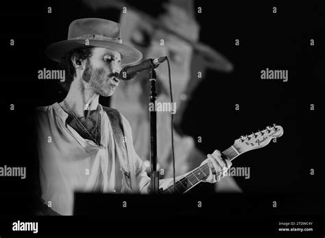 Madrid, Spain. 19th Dec, 2023. The singer Leiva performs during a concert at the WiZink Center ...