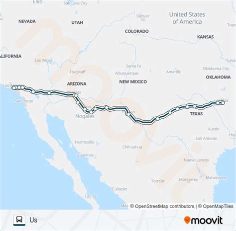 greyhound us1000 Route: Schedules, Stops & Maps - Dallas Bus Station ...