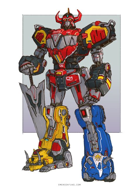 Power Rangers Megazord by emersontung on DeviantArt