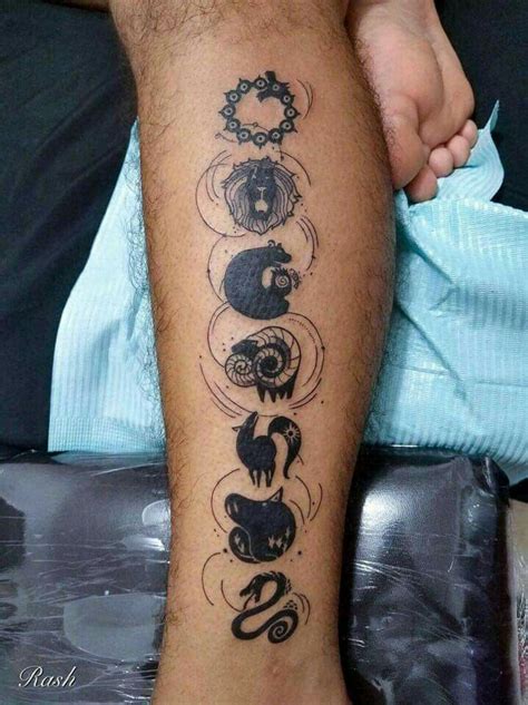 Pin en los 7 pecados capitales | Manga de tatuajes realista, Fotos de ...