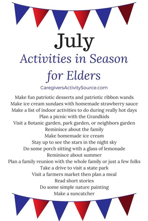 12 Ways to Stay Active in July With an Older Family Member | Elderly ...