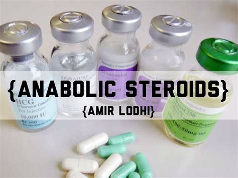 Anabolic Steroids by Amir Lodhi