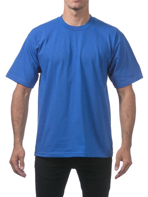 Pro Club Men's Heavyweight Cotton Short Sleeve Crew Neck T-Shirt - Walmart.com