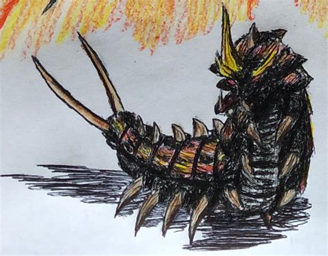 Battra (Larva) (Legendary Style) by BozzerKazooers on DeviantArt