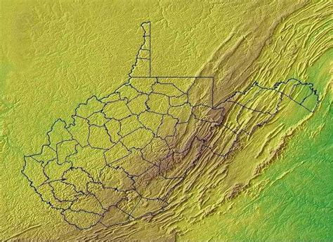 West Virginia Geography: West Virginia Regions and Landforms