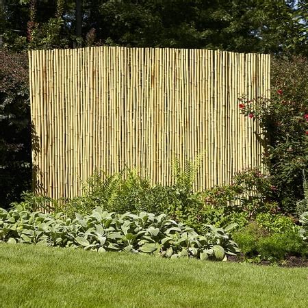 Gardenpath 1" Full Round Bamboo Fencing - Walmart.com