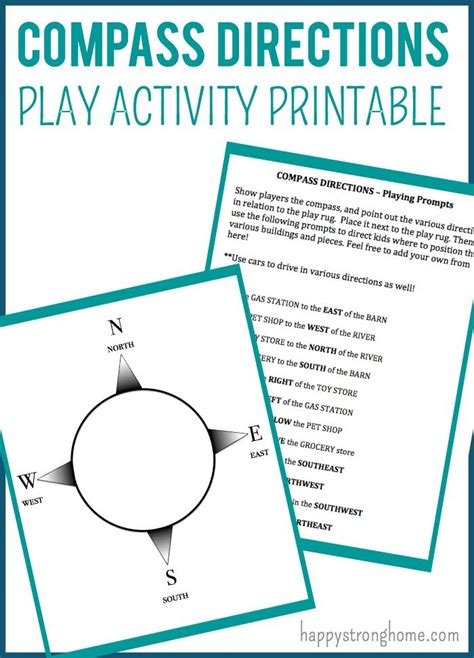 Teach kids about compass directions with this engaging play idea and ...