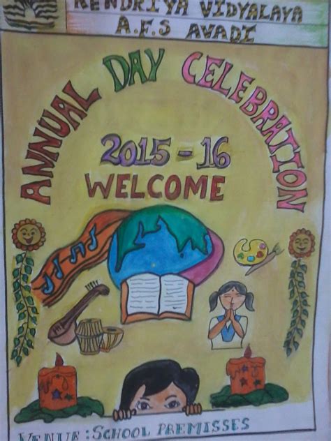 ART Palettes: Annual Day Posters made by Students