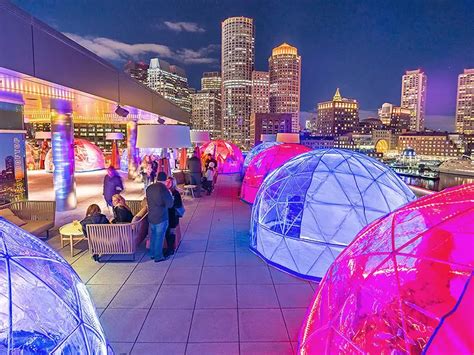 Lookout Rooftop and Bar | Harbor-Side Lounge in Seaport District, Boston