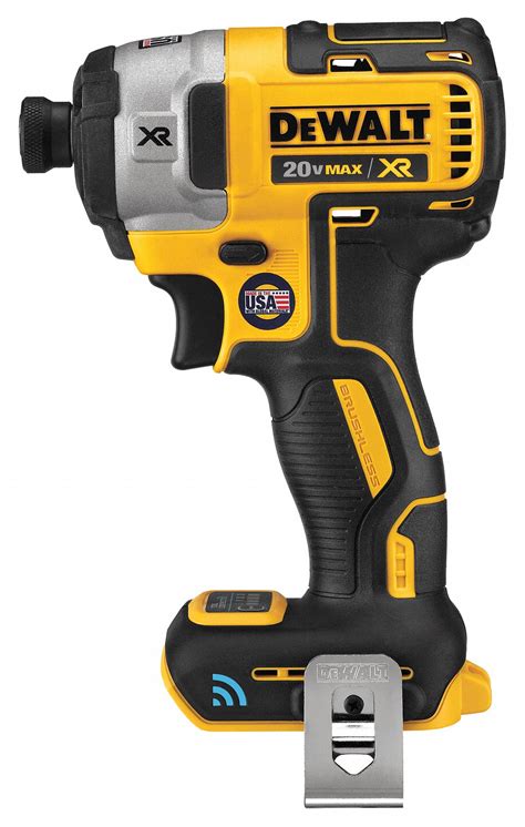 DEWALT Cordless, Impact Driver, 1/4 in Hex, 20V DC, 1,825 in-lb Max. Torque - 54DD17|DCF888B ...