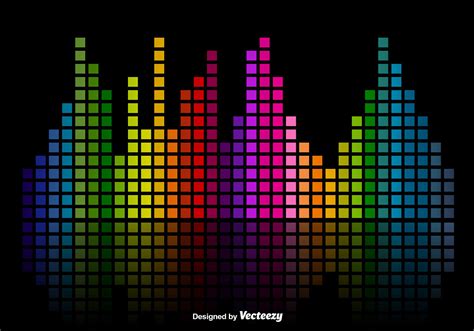 Colorful Music Sound Bars Equalizer Vector Background 107296 Vector Art at Vecteezy