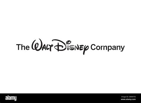 The Walt Disney Company, Logo, White Background Stock Photo - Alamy